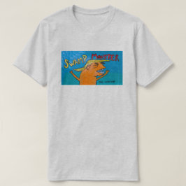 Manar skjorta för MONSTER för aska"TRÄSK" Tee