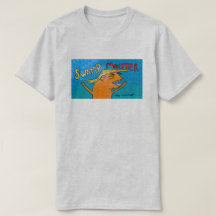 Manar skjorta för MONSTER för aska"TRÄSK"