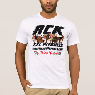 MANAR SKJORTA FÖR XXL PITBULL T, RCK PITBULLS T-SHIRT