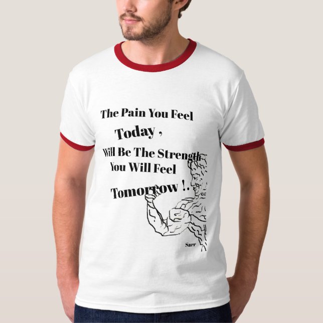 Manar, skjorta: Tänka, så gör du det. T Shirt (Framsida)