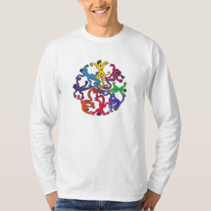 Manar Skjortan för långärmadutslagsplatsen cirk Tee Shirt