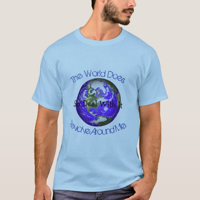 Manar skjortavärlden kretsar tee shirt (Framsida)