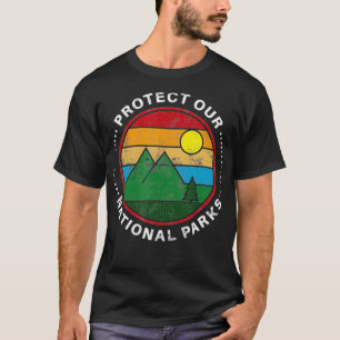 Manar skyddar vårt nationella Parker - naturskatt T Shirt