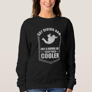 Manar Skydiving Pappa Endast en normal Pappa utom T Shirt