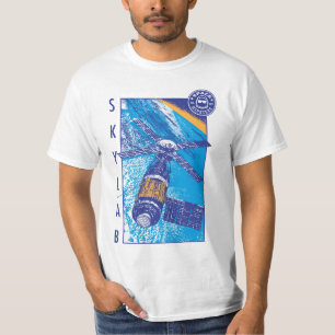 Manar Skylab för utrymmeHipsters T-tröja T Shirt