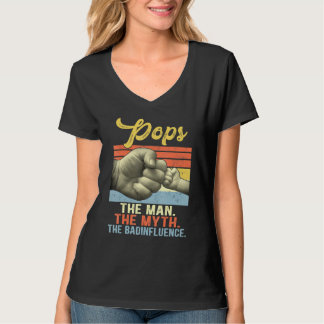 Manar slår mannen på myten och det dåliga inflytan t shirt