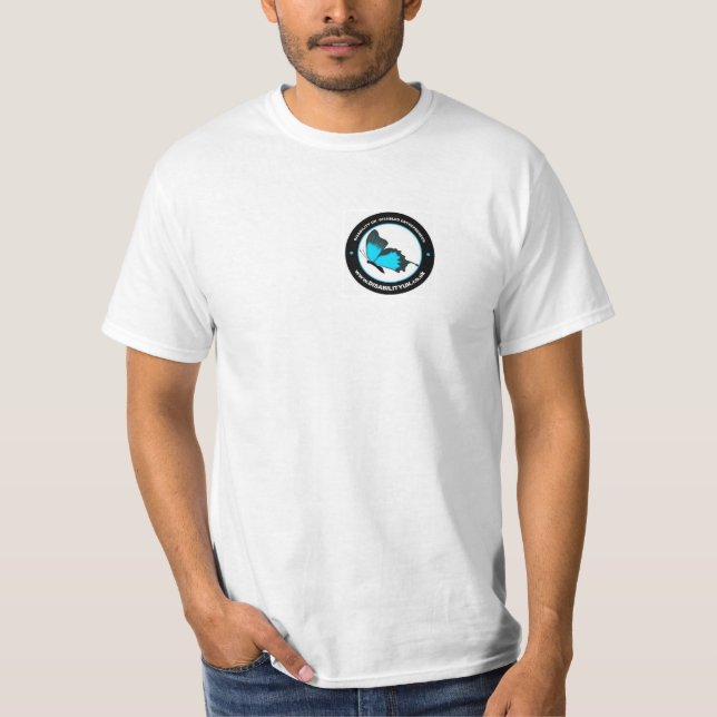 Manar Small Logotyp Officiell Brand T-shirt (Framsida)