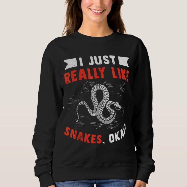Manar Snake Mönster Reptile Snake T Shirt (Framsida)