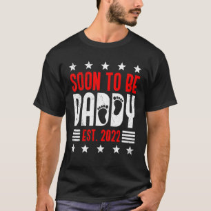 Manar snart för att bli pappa väntar Pappa 2022 T Shirt