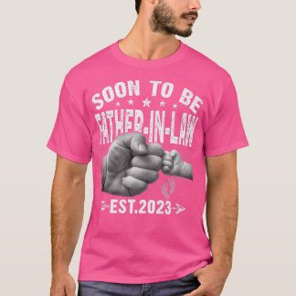 Manar snart för att vara faderIn Law Est T Shirt