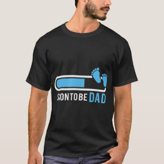 Manar snart för att vara Pappa i en Pojke-babyåda T Shirt