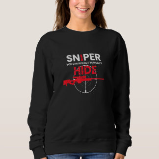 Manar Sniper du kan Springa, men du kan inte Gömma T Shirt