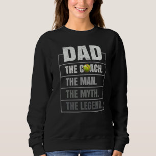 Manar Softball Coach Pappa Man Myth Legend Softbal T Shirt