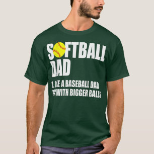 Manar Softball Pappa Definition Funny T Shirt