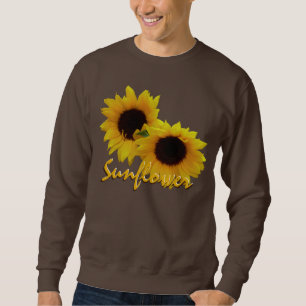 Manar Solros Sweatshirts Anpassningsbar Solros Shi Långärmad Tröja