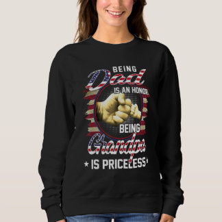 Manar som är Pappa är en ära att vara morfar är T Shirt