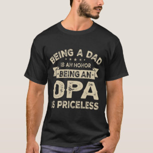 Manar som är PAPPA är en HONOR. T Shirt