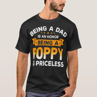 Manar som är PAPPA är en HONOR. T Shirt
