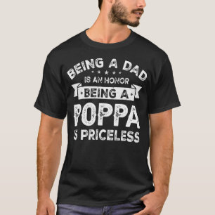 Manar som är PAPPA är en HONOR. T Shirt