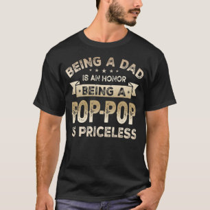 Manar som är PAPPA är en HONOR. T Shirt