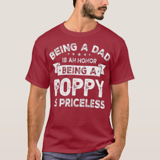 Manar som är PAPPA är en HONOR. T Shirt