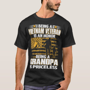 Manar som är vietnamesisk veteran är en hederlig f t shirt