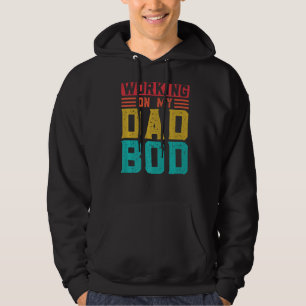 Manar som arbetar med min Pappa Bod Pappa Hoodie