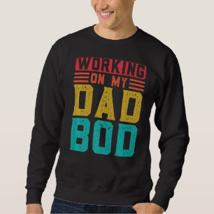 Manar som arbetar med min Pappa Bod Pappa Lång Ärmad Tröja