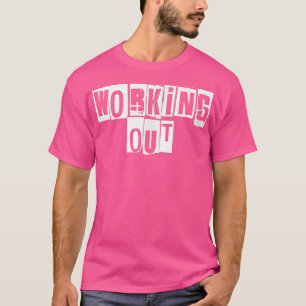 Manar SOM ARBETAR UT Gym Fitness Workout Bodybuild T Shirt