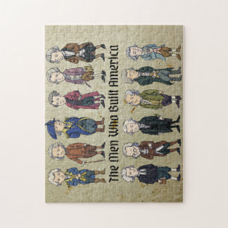 Manar som Byggt Amerika Education JigszlePuzzle Pussel