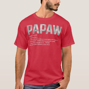 Manar som en vanlig morfar, endast en koler Papaw T Shirt