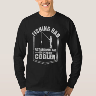 Manar som fiskar i Pappa endast ett normalt Pappa  T Shirt