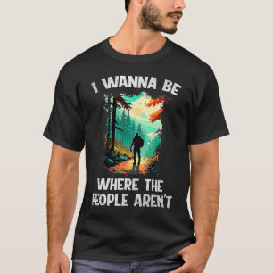 Manar som gömmer bergsbeslag ingen ensam går t shirt