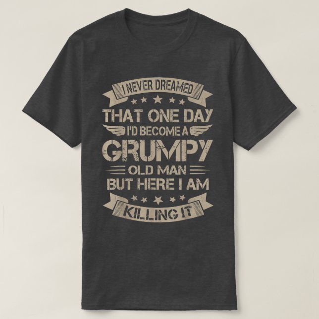 Manar som jag aldrig drömde om att ID-numret skull T Shirt (Design framsida)