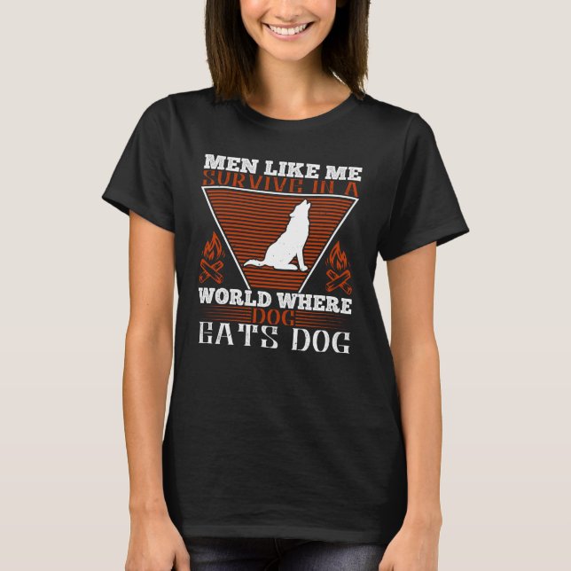 Manar som jag Överlever i en värld T Shirt (Framsida)