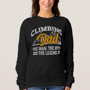 Manar som klättrar Pappa, mannen, myten, legend Bo T Shirt