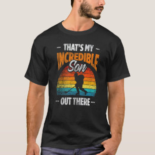 Manar som min otroliga son där ute Ice Hockey T Shirt