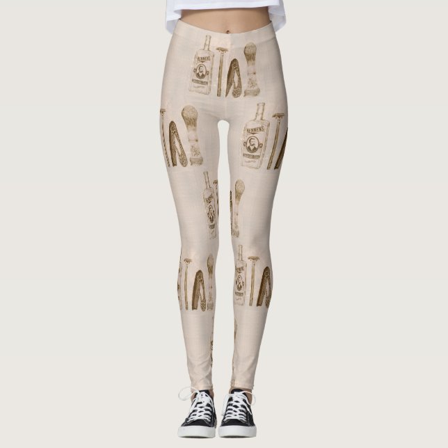 manar som rakar balar leggings (Framsida)