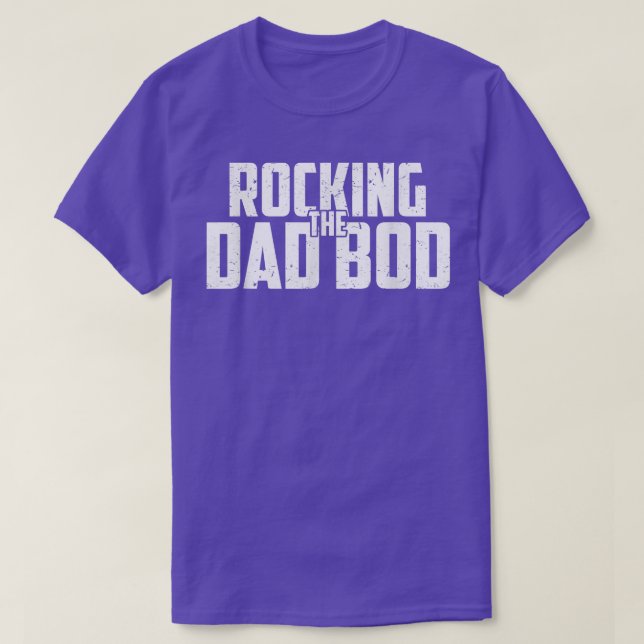 Manar som roterar Pappa Bod Funny  T Shirt (Design framsida)