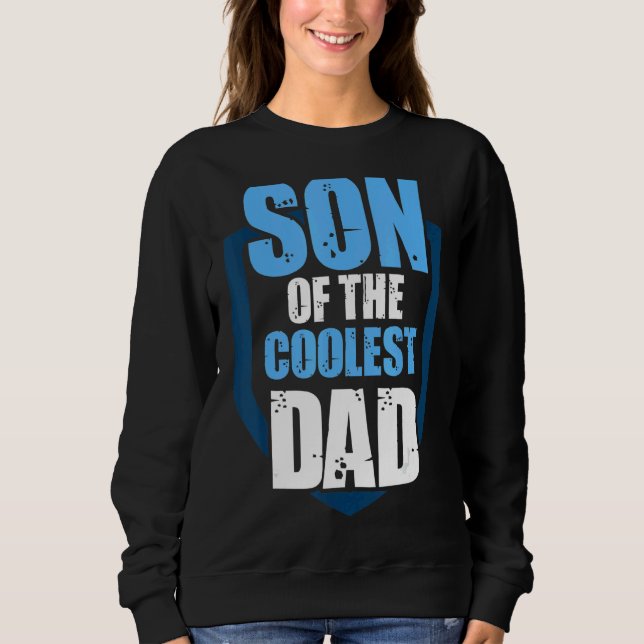 Manar son till den kolaste Pappa pappa T Shirt (Framsida)