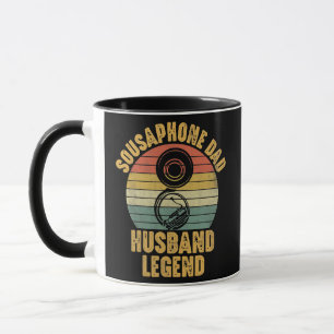Manar Sousaphone Player Funny Make Pappa Far Mugg