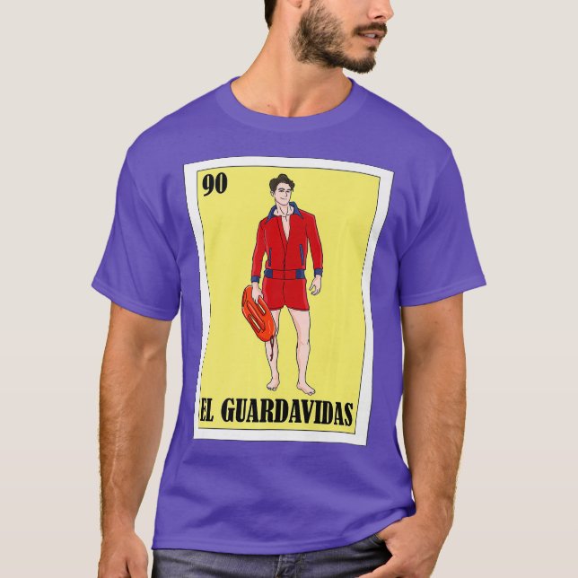 Manar Spanska livgardets lotterigåva - mexikanska T Shirt (Framsida)
