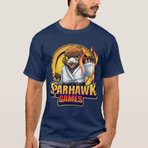 Manar SparhawkGames logotyp-tshirt