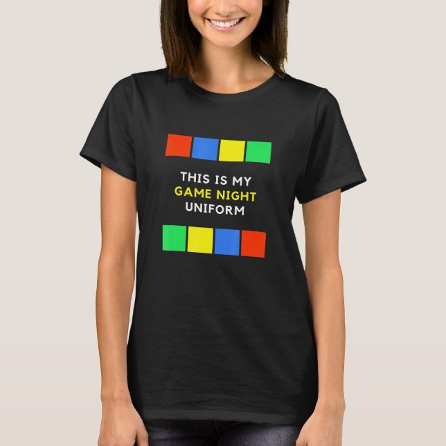Manar-spelnatt T Shirt (Framsida)