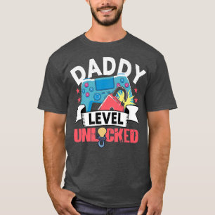 Manar-spelpappa olåst spelare Ny pappa Premium T Shirt