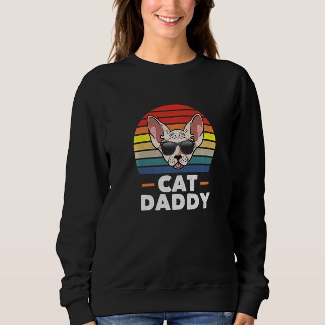 Manar Sphynx Cat Cat Pappa Cat Pappa T Shirt (Framsida)