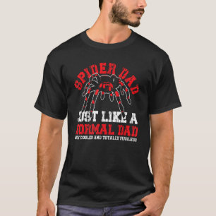 Manar Spider Pappa Spiders Webben Cobweb Arachnoph T Shirt