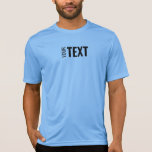 Manar Sport-Tek konkurrent Activewear Carolina Blu T Shirt<br><div class="desc">Lägg till texten här Den moderna mallen Manar Sport-Tek konkurrent Activewear Carolina Blue T-Shirt.</div>