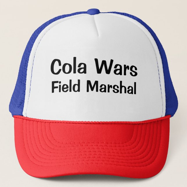 Manar Sportkläder Baseball COLA KRIG FÄLT MARSHAL Keps (Framsida)