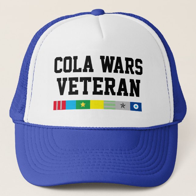 Manar Sportkläder Baseball COLA KRIG VETERAN Truck Keps (Framsida)